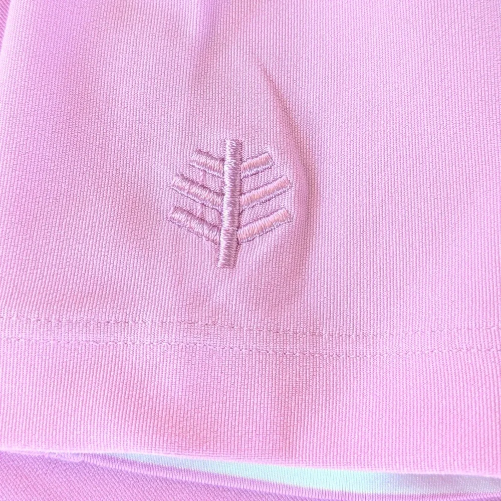 Coolibar Sandshark Youth L Pink Long Sleeve UPF 50 Sun Protection Surf Shirt NEW